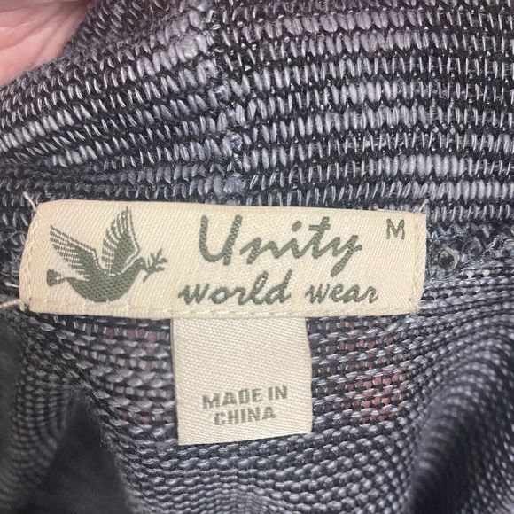 Unity World wear cardigan size M - Picture 4 of 4